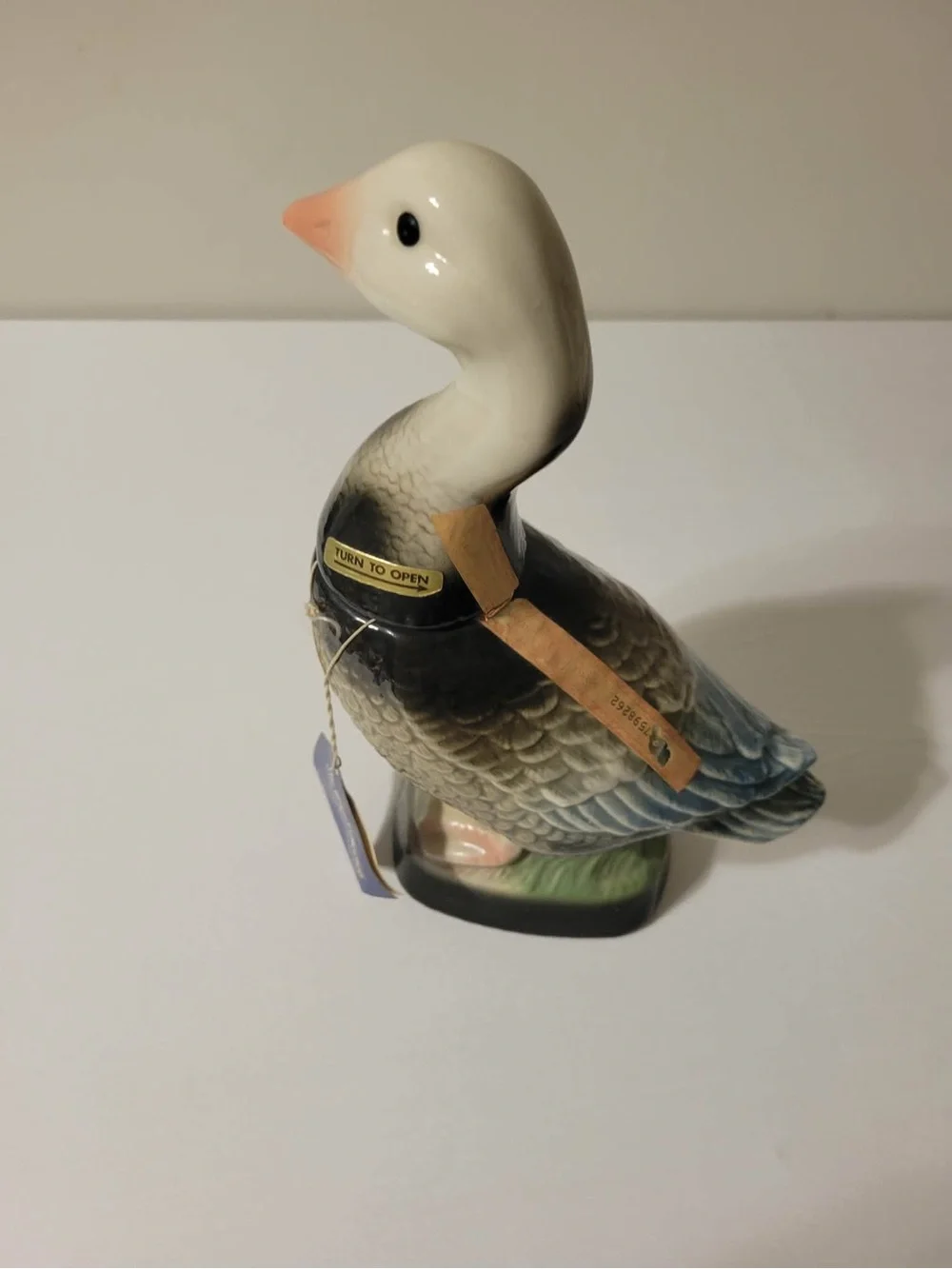 Vintage Jim Beam Goose Whiskey Decanter